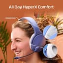 HyperX Cloud Jet Dual Wireless Gaming Headset, 2.4GHz & Bluetooth, PC, Mac, PS5, PS4, Mobile, 40 mm Driver, 25 Hours Battery Life, Swivel-to-Mute Microphone, Lightweight Design, Black - 7