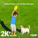 EZVIZ 2K+ Caméra Extérieure sans Fil avec Mode AOV, Caméra à Batterie PT avec Détection de Personnes et de Véhicules, Vision Nocturne Couleur & Défense Active, WiFi 6, CB8 Lite 4MP+5W Panneau Solaire - 5