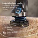 Philips Shaver i9000, Wet & Dry Electric Shaver, Ink Black, with Skin IQ Technology, Triple Lift & Cut System, 360 Rotating Dual SteelPrecision Blades, Model X9000/10 - 5