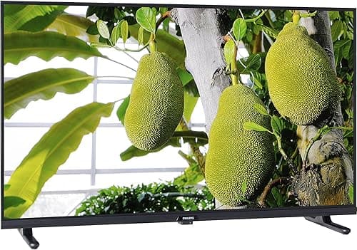 Philips Smart TV LED 32PHS6000 2K HD - Écran 32 Pouces avec Pixel Plus, Plateforme Titan OS et Son Dolby numérique, Compatible Alexa et Assistant Vocal Google