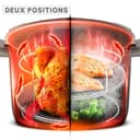 Moulinex Cookeo Wi-Fi with Extra Crisp, Multicooker, 14 Cooking Modes, Pressure Cooking, Air Fryer, Easy Step-by-Step Recipes, CE96X8F0 - 8