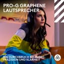 Logitech G Astro A50 LIGHTSPEED, casque gaming sans fil + station d’accueil (Gen 5), PRO-G GRAPHENE, basculement entre 3 systèmes, USB-C vers Xbox, PS5, PC, Nintendo Switch, Switch 2, Bluetooth - Noir - 3