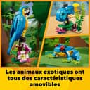 LEGO Creator 3 in 1 Exotic Parrot to Frog to Fish Animal Figures Building Toy, Creative Toys for Kids Aged 7 and up 31136 - 5