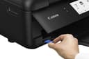 Canon PIXMA TS9550a Imprimante Multifonction Jet d’Encre Couleur Format A3 et A4 (5 encres séparées, WiFi, LAN, 2 chargeurs de Papier, Impression Recto Verso) Noir - 9