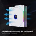 Ventilateur+de+boitier+Lian+Li+Uni+Fan+TL+Wireless+LCD+Reverse+RGB+-+12cm+%28Blanc%29 - 2