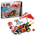 LEGO Super Mario: Mario Kart – Standard Kart, Car Toy Set for Kids, Includes a Toad Character Figure for Independent Play, Creative Birthday Gift for 7 Plus Year Old Boys, Girls and Gamers 72032 - 1