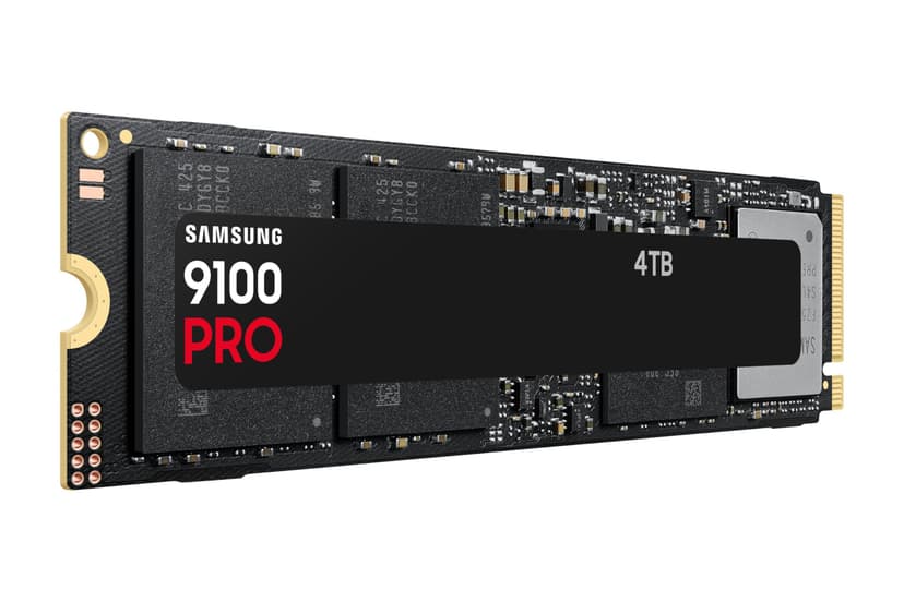 Samsung Memory MZ-VAP4T0BW 9100 PRO 4TB Internal SSD, PCIe 5.0 x4, NVMe 2.0, SSD Designed for Pros & Gamers, Compatible with PC & Laptops, 5 Year Limited Warranty (UK Version) - 4
