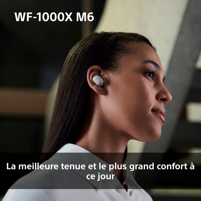Sony WF-1000XM6 Flagship Wireless Noise Cancelling Earbuds, Bluetooth, In-ear Headphones, Signature Hi-Res Sound, Clear Calls, 10 band EQ, 24 Hr Battery NC On, IPX4, iOS & Android - Platinum Silver - 6