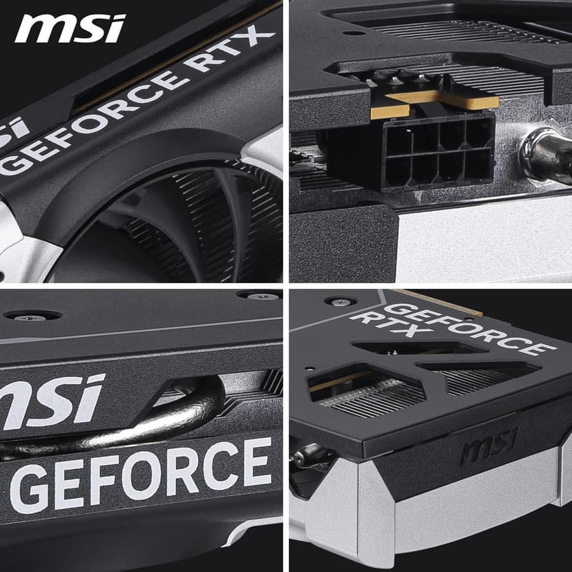 MSI GeForce RTX 5050 8G VENTUS 2X OC Graphics Card - RTX 5050 GPU, 8GB GDDR6 (20Gbps/128-bit), PCIe 5.0 - DUAL-Fan Thermal Design (2 x TORX FAN 5.0) - HDMI 2.1b, DisplayPort 2.1b - 7