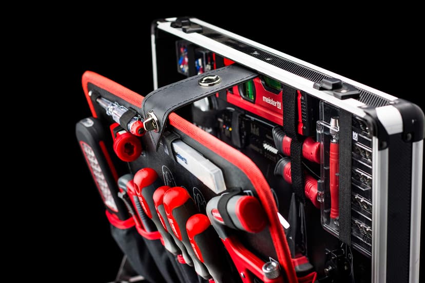 Meister Tool Trolley 156 pieces, 8971440 - 8