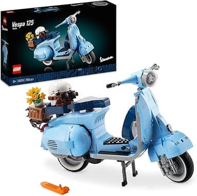 LEGO Icons Vespa 125 Scooter, Vintage Italian Iconic Mode…