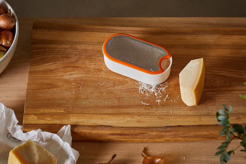 Fiskars Box Grater, With Container, Dimensions: 16.8 x 9.0 cm, Metal/Synthetic Material, Functional Form, 1019530 - 8