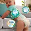 Pampers Baby-Dry, Taille 7, 132 Couches, 15kg+, Une Nuit Jusqu’À 100% Sans Fuites, Pack 1 Mois - 5