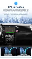 Autoradio Android 13 pour Citroën C3 DS3 2010-2016, 8 cœurs 4G + 32 Go Navi Support autoradio sans Fil Carplay/Android Auto Bluetooth Dab WiFi 4G Lien Miroir caméra arrière/Avant (Noir) - 5