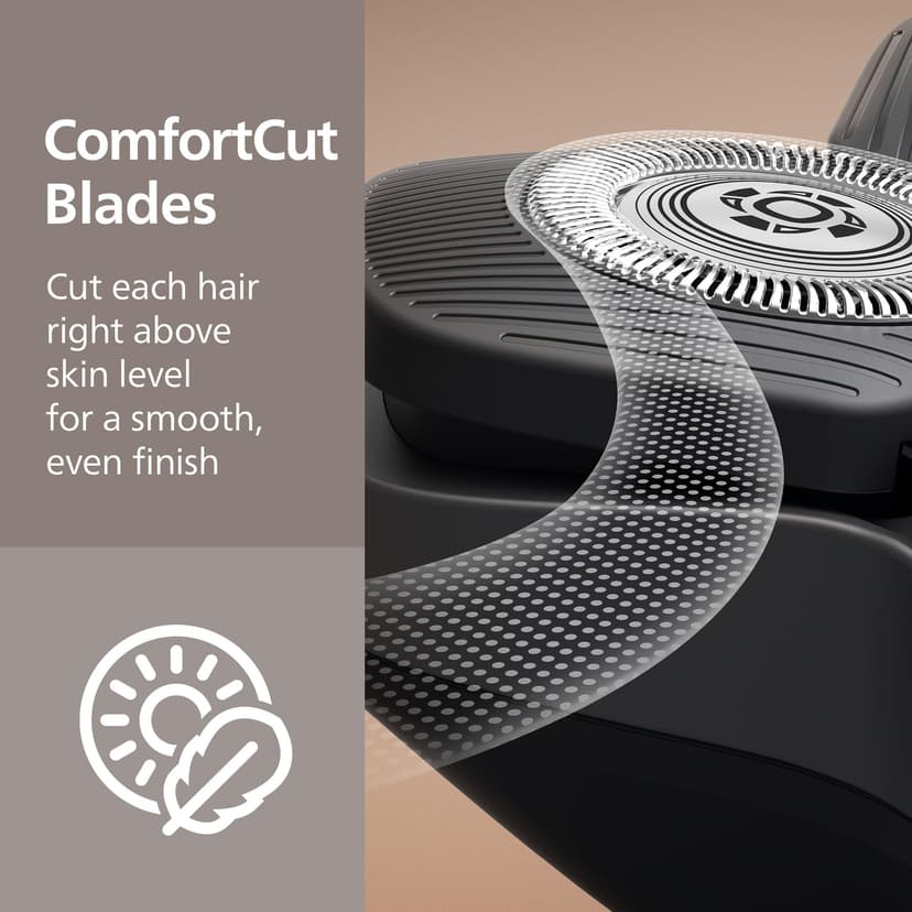 Philips Head Shaver Pro 9000 Series - Skull Shaver for Men and Women, 360° Flexing Head & ComfortCut Blades for Clean Shave, Gentle on Skin, Model HS9980/15 - 4