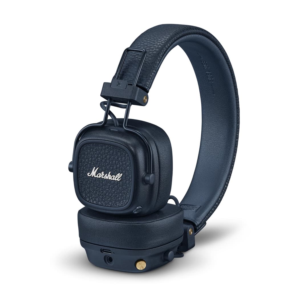 Marshall Major V Casque Bluetooth sans fil Bleu nuit