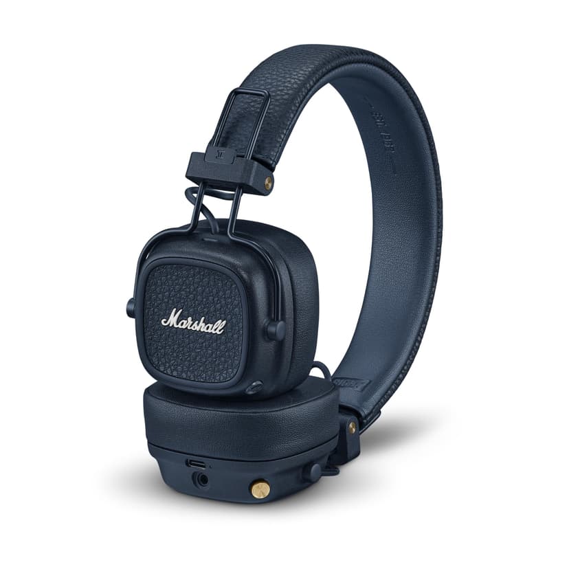 Marshall Major V On-Ear Wireless Bluetooth Headphones - Midnight Blue - 1