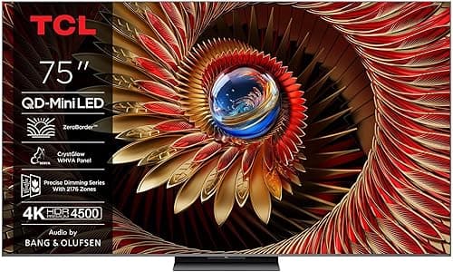 TCL 75" C8K - 4K QD Mini LED Google TV