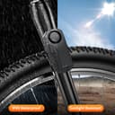 WSDCAM Wireless Bike Alarm with Remote, Rechargeable Bicycle Alarm System Anti Theft, IP65 Waterproof, 113dB Loud Bike Alarms for E-Bikes, Motorcycles, Scooter, Outdoor Riding and Cycling Safety - 3