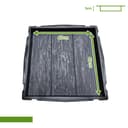 FHONYX 2 PCS Moules à béton 40x40x5cm, De Dalles De Pavage, En Planche De Béton, Imitation De Bois, pelouse jardin, décoration jardin, chemin, Bricolage, pavés, Réutilisable, coulage - 4