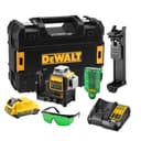 DEWALT - Laser en croix vert XR 12V 3x360°, avec 1x batterie 2Ah, DCE089D1G-QW - 1