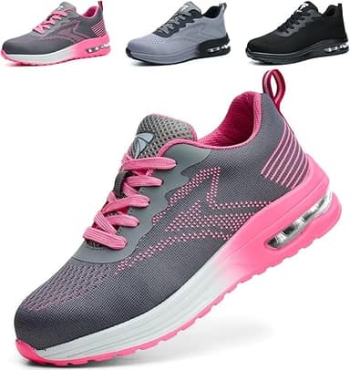 WUAYAMI Chaussures de Sécurité Hommes Femmes Baskets de S…