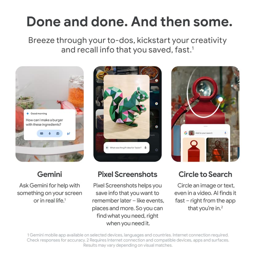 Google Pixel 9 Pro XL Smartphone Android 6.75" 5G SIM Free 128GB Obsidian (Renewed) - 7