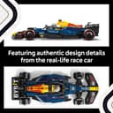 LEGO Speed Champions Oracle Red Bull Racing RB20 F1 Race Car Model with a Collectible Formula 1 Driver Minifigure - Display Set for Adult Motorsport & Racing Fans 77243 - 5