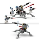 LEGO Star Wars 75345 Pack de Combat des Clone Troopers de la 501ème Légion - Jeu de Construction Collector - Canon AV-7 & 4 Minifigurines - Cadeau pour Garçon dès 6 Ans & Fans de la Guerre des Clones - 3