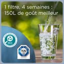 BRITA Wasserfilter Kanne Marella XL weiß (3,5l) inkl. 1x MAXTRA PRO Pure Performance Kartusche - große Filterkanne mit Smart Light LED & Klapp-Deckel, filtert Verunreinigungen & mehr - 9
