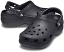 Crocs Femme Classic Platform Clog W Sabots, Black, 36/37 EU - 5