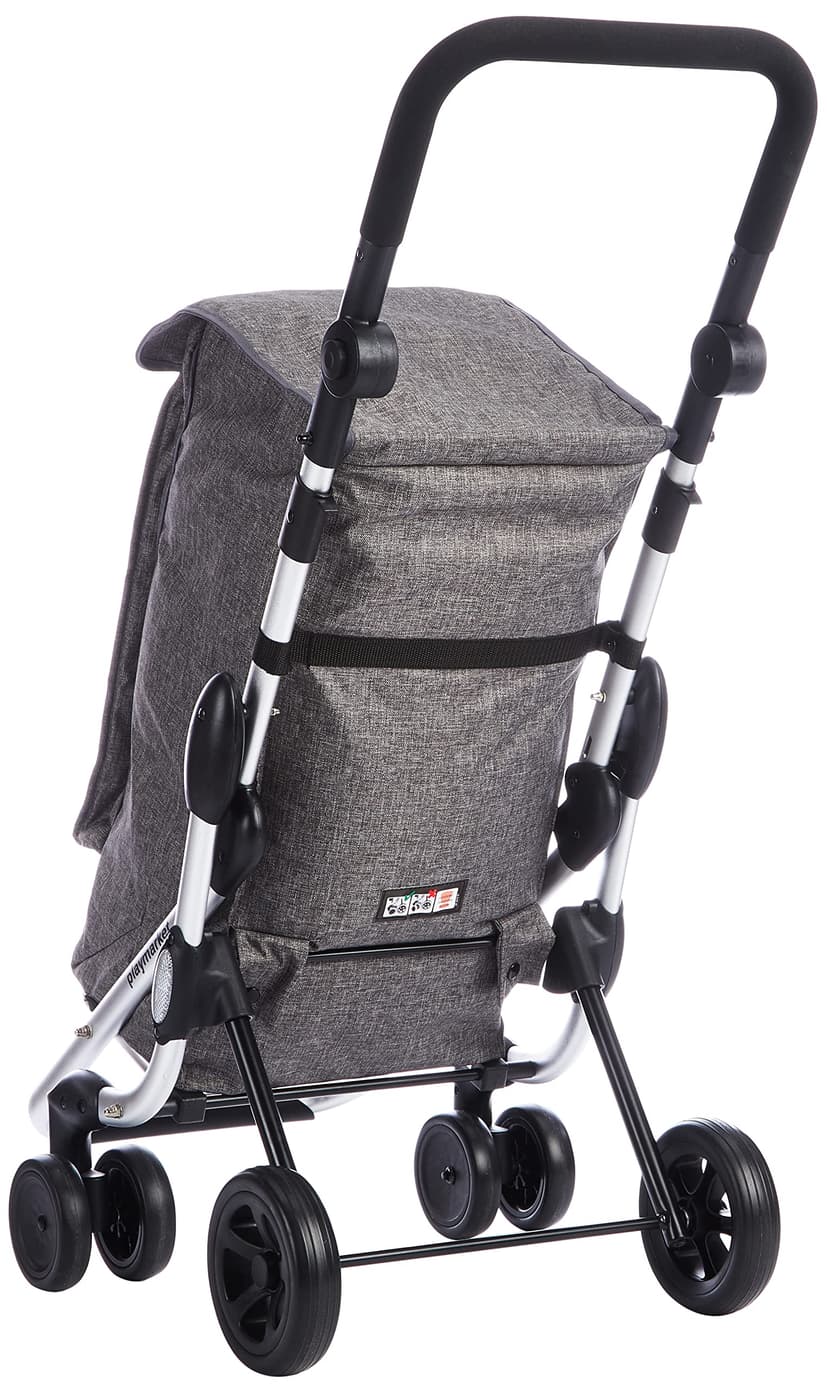 Foppapedretti “Go Up” Shopping Trolley Grigio (Grey) - 2