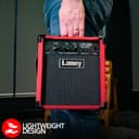 Laney LX10B LX Series - Bass Guitar Amp - 10 Watt - Red, LX10B-RED - 7