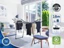 Leifheit Standing Dryer Pegasus 180 Solid Black - 4