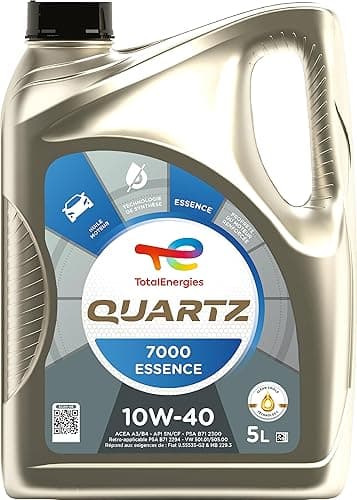 TotalEnergies Quartz 7000 essence 10W-40, Huile moteur, 5…