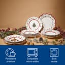 Villeroy & Boch, Multi, Set of Plates, 12 Pieces, White/Colourful - 3