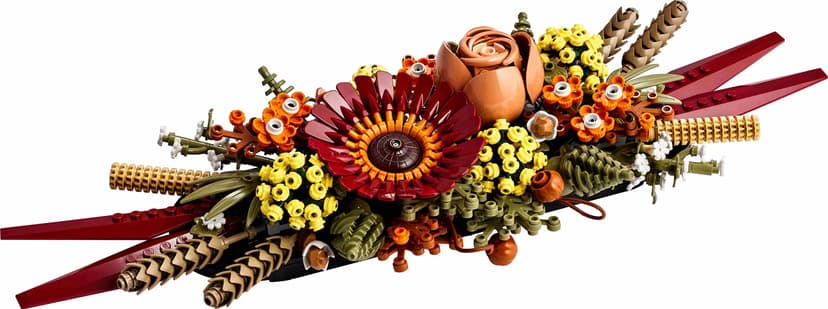 Lego Set of 3: 10311 Orchid, 10313 Wildflower Bouquet & 10314 Dried Flower Arrangement - 7