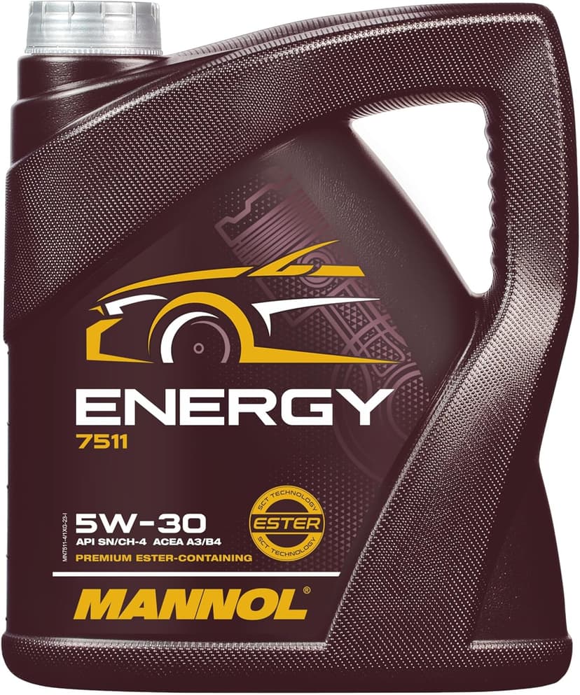 MANNOL 40310600400 Stahlsynt Energy 5W-30 SL/CF 4 L - 1