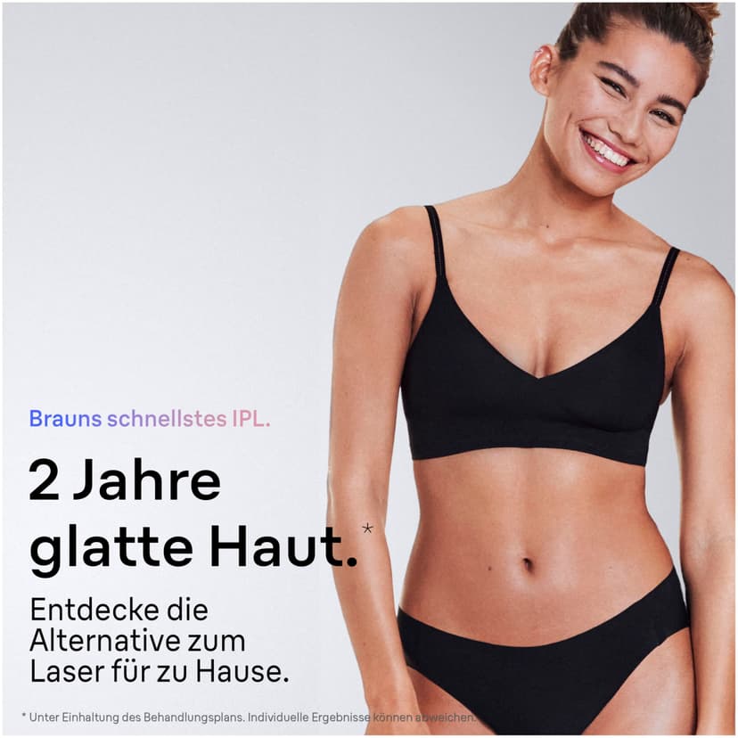 Braun Smart IPL Skin i·Expert, Hair Removal for Home, Free App, Storage Bag, Venus Razor, 3 Attachments, PL7249 - 2