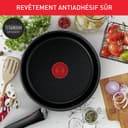 Tefal Ingenio Batterie de cuisine 10 pièces, Poêles, Casseroles, Couvercles, Poignée, Non induction, Revêtement antiadhésif, Empilable, Compatible lave-vaisselle, Fabriqué en France, Easy On L1599902 - 4