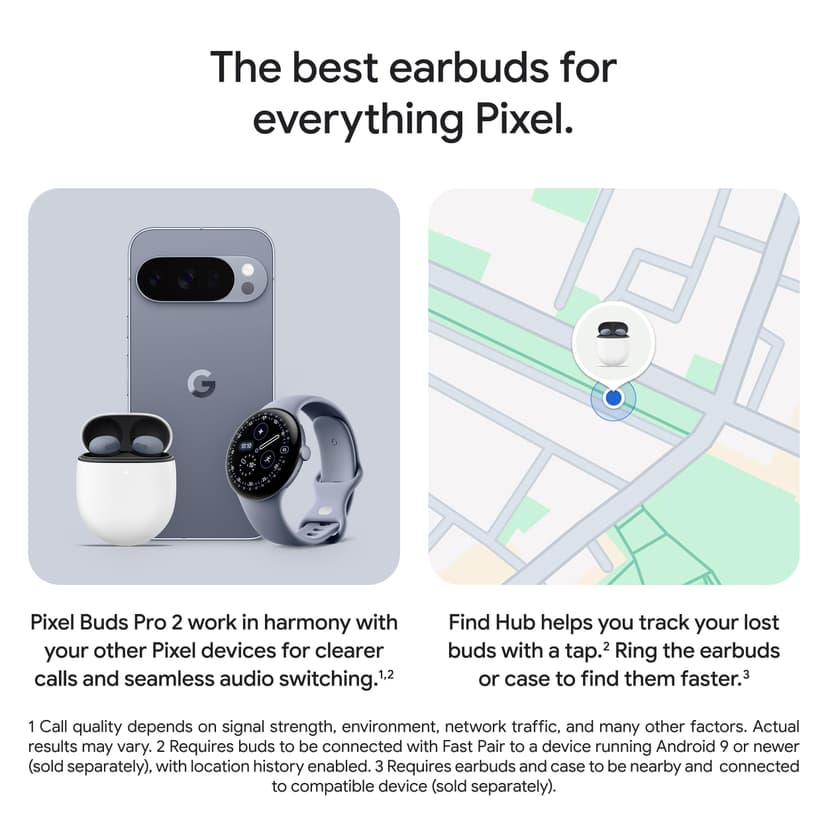 Google Pixel Buds Pro 2 - Wireless Earbuds with Active Noise Cancellation – Bluetooth Headphones - Hazel - 5