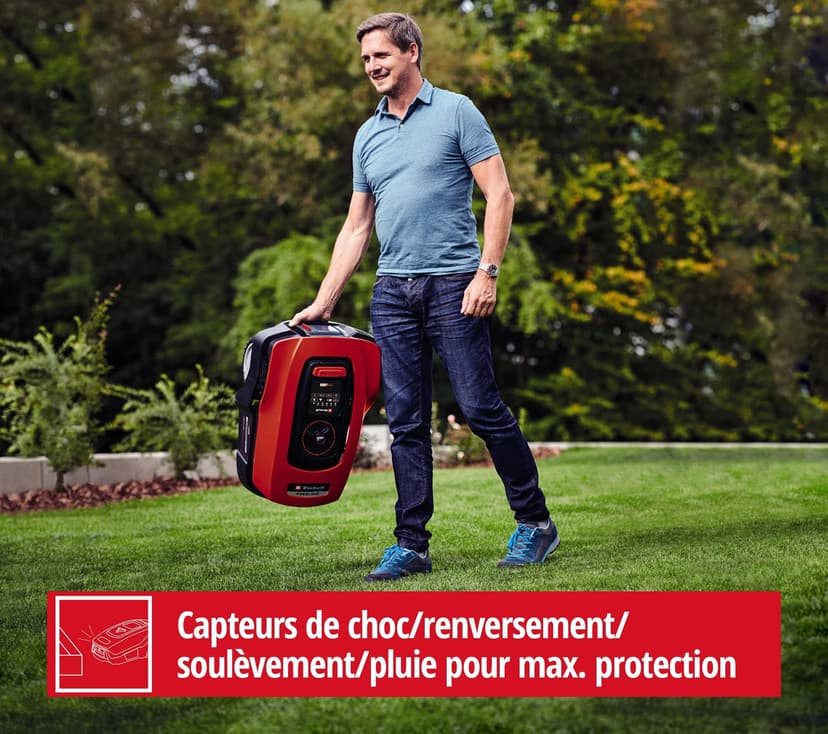 Einhell mower robot FREELEXO 300 Solo Power X-Change (Li-Ion, 18 V, 300 m², second-area mode, with installation accessories, without battery) - 8