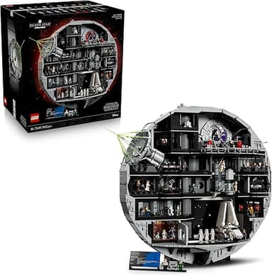 LEGO Star Wars 75419 Death Star Building Set for Adults -…
