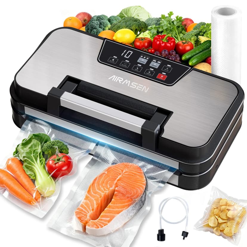AIRMSEN 95 kPa Machine sous vide avec fonction gonflage, … - 1