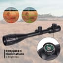 Goetland Lunettes de Visée 6-24x50 AOEG Telemetre Red Dot Rouge Vert Illuminé Rangerfinding SFP pour Tactique Chasse Airsoft Arbalète Carbine Tir Sportif - 7