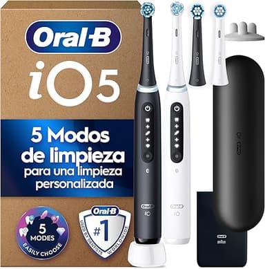 Oral-B iO Series 5 Plus Edition Electric Toothbrush, 2 ha…