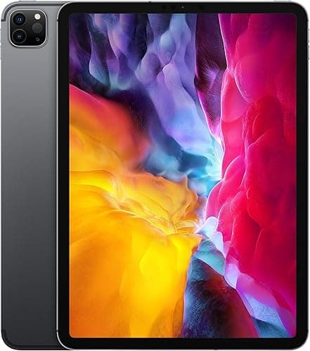 2020 Apple iPad Pro (11-inch, Wi-Fi + Cellular, 128GB) Space Gray (Renewed)