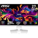 MSI MAG 272QPW QD-OLED X28 écran Gaming 27" WQHD - Dalle Quantum Dot OLED 2560 x 1440, 280Hz / 0,03ms, DisplayHDR True Black 400, HDMI 2.1, DP 1.4a, USB-C (PD 15W), Blanc - 1