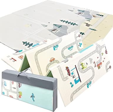Mamabrum baby play mat 200 x 180 x 1 cm foldable foam mat…