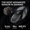 Logitech G PRO X SUPERLIGHT 2 DEX LIGHTSPEED Wireless Gaming Mouse, East Europe Packaging, 60g Pro-Grade Lightweight Mouse, 44k DPI Sensor, 8K Polling, USB-C, PC/Mac - Black - 4